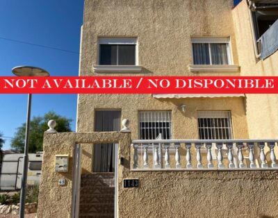 LJ00144 – A charming 2 bedroom, 2 bathroom property on 3 levels with a communal pool