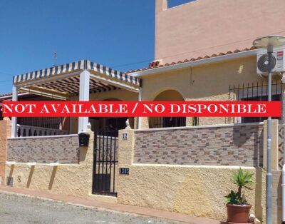 LJ00168 – A mid terraced 2 bedroom property situated in the Parque Pisuerga area. less than 1 minute walk to the “Grey Area” commercial area