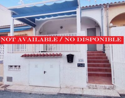 LJ00147 – Attractive 1 bedroom, 1 bathroom mid-terrace property located in Parque Mundo, Urb. La Marina